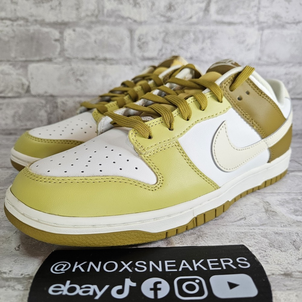 Nike Dunk Low Bronzine Coconut Milk Saturn Gold Sail FZ4042-716 Men's Size 9